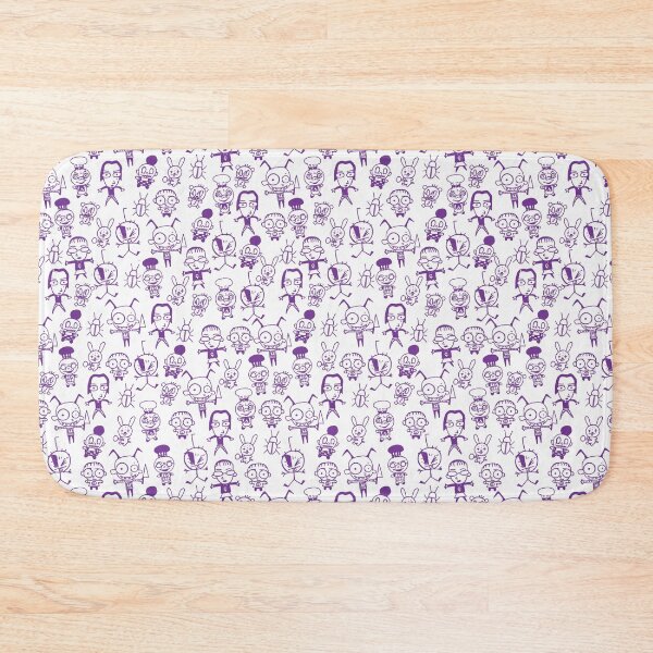 Item preview, JTHM pattern purple designed and sold by lucid.daydreaming.art.