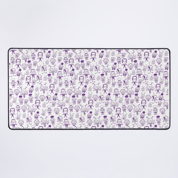 Item preview, JTHM pattern purple designed and sold by lucid.daydreaming.art.