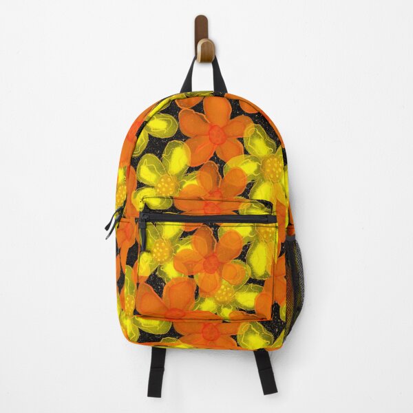 Item preview, Yellow and Orange watercolor flowers designed and sold by MarySchwindt.