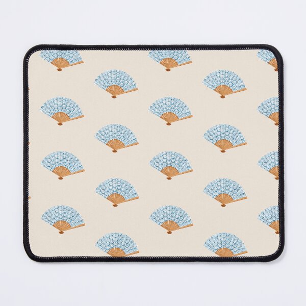 Item preview, Japanese Hand Fan - Seigaiha designed and sold by sakurashorty.