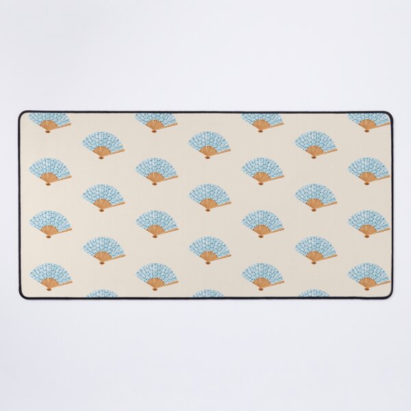 Item preview, Japanese Hand Fan - Seigaiha designed and sold by sakurashorty.