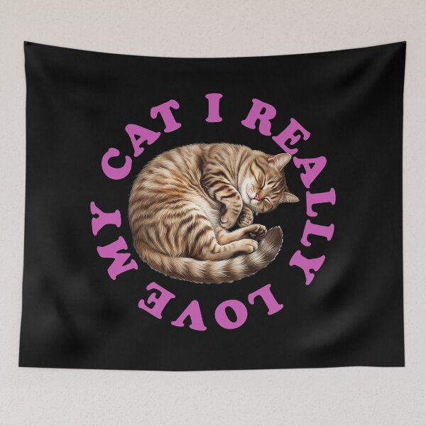 Item preview, I love my cat. designed and sold by ReneMM.