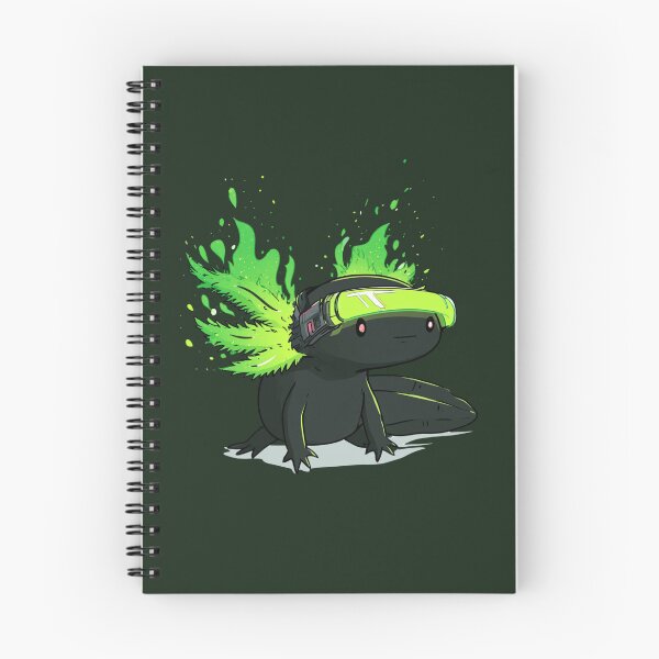 Item preview,  Cyberpunk Axolotl Neon Radioactive Tech designed and sold by Artmugic.