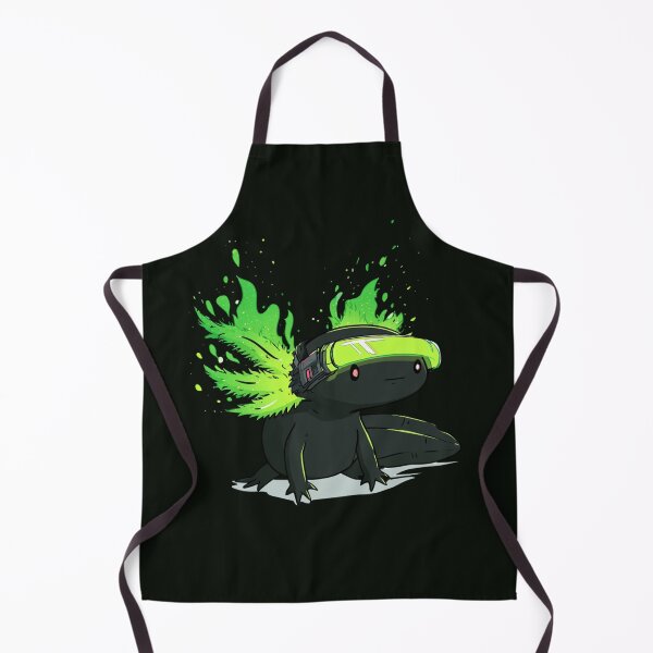 Item preview, Cyberpunk Axolotl Neon Radioactive Tech designed and sold by Artmugic.