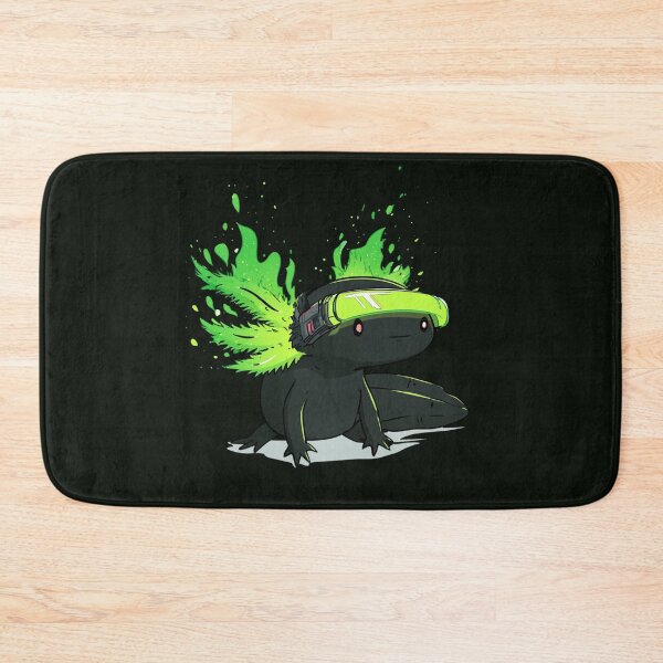 Item preview,  Cyberpunk Axolotl Neon Radioactive Tech designed and sold by Artmugic.