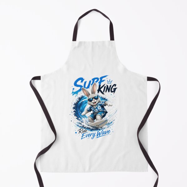 Item preview, Surf King Rabbit – Ride Every Wave Surfing Design designed and sold by anemiche.