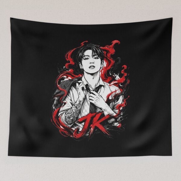 Item preview, BTS Jungkook JK Golden Maknae Fan Art designed and sold by Kimheawon.
