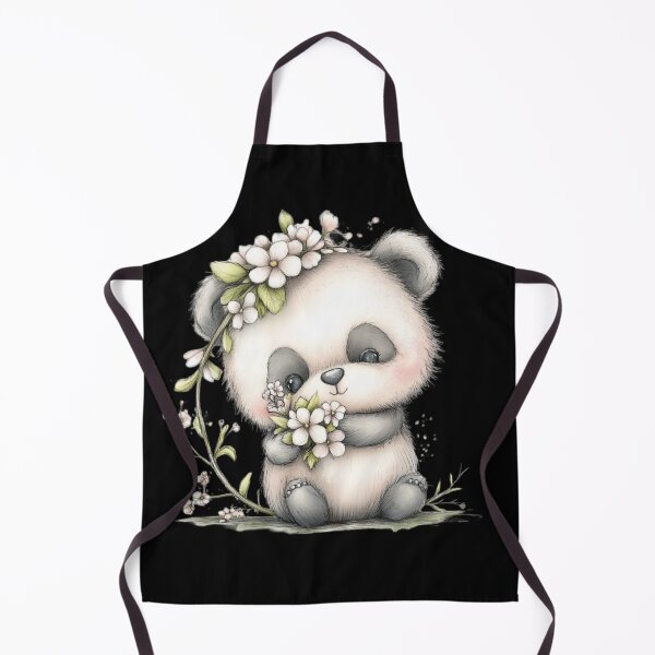 Item preview, Cute Panda with Blossoms designed and sold by perijun.