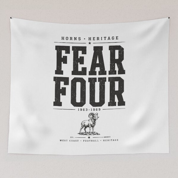 Item preview, Fear Four 1963–1969 — Vintage West Coast Football Heritage designed and sold by elcarnero.