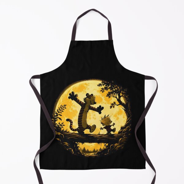 Item preview, Calvin and Hobbes Moonlight Adventure | Nostalgic Comic Fan Art designed and sold by boutkhilnl.