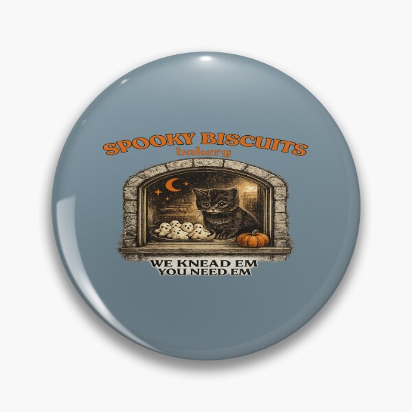 Item preview, Spooky Biscuits Black Cat Bakery Lovers designed and sold by POD DYNASTY | Original Print On Demand T-Shirt Graphics.