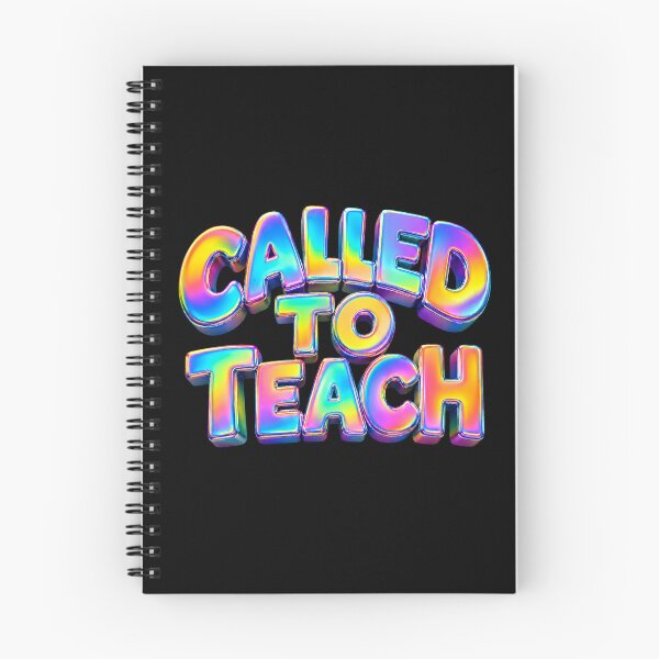 Item preview, Called to Teach – Colorful Holographic Teacher Quote | Back to School designed and sold by PalleteCreation.