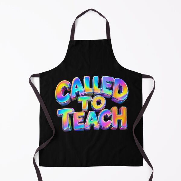 Item preview, Called to Teach – Colorful Holographic Teacher Quote | Back to School designed and sold by PalleteCreation.