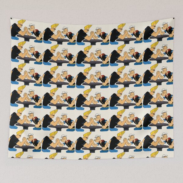 Item preview, Johnny Bravo vs. Popeye – Ultimate Arm Wrestling Showdown designed and sold by Ghostly-Outlaws.
