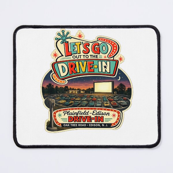 Item preview, Plainfield-Edison Drive-In – Vintage Oak Tree Road New Jersey designed and sold by Past in Threads.
