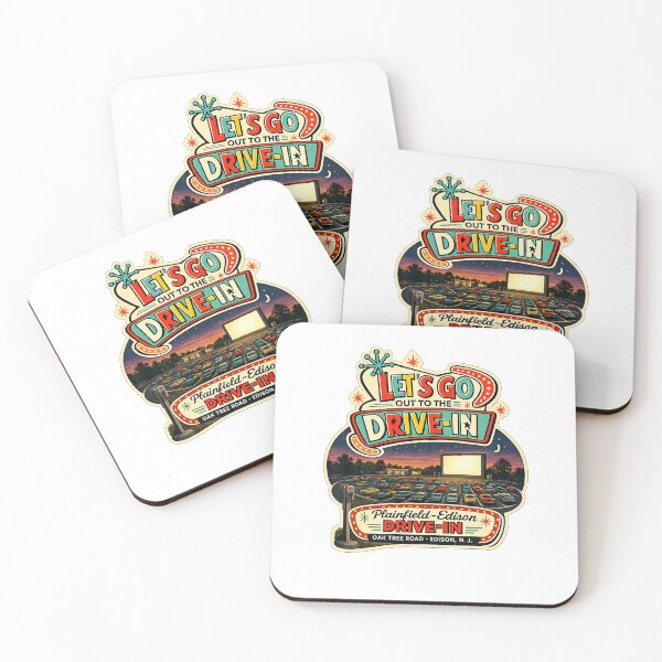 Item preview, Plainfield-Edison Drive-In – Vintage Oak Tree Road New Jersey designed and sold by Past in Threads.