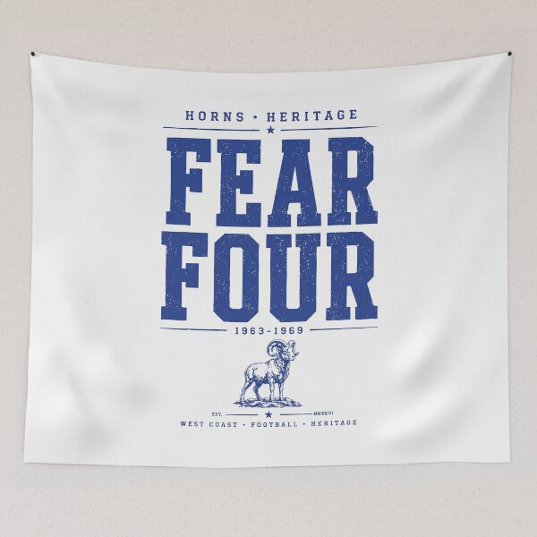 Item preview, Fear Four 1963–1969 — Vintage West Coast Football Heritage designed and sold by elcarnero.