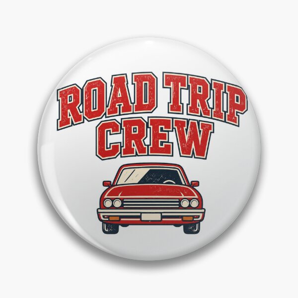 Item preview, Road Trip Crew Vintage Travel Design designed and sold by EastEndTownie.
