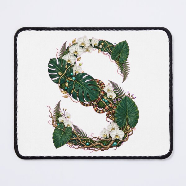 Item preview, Letter S - The Whisper of the Jungle designed and sold by FantasyPearl.