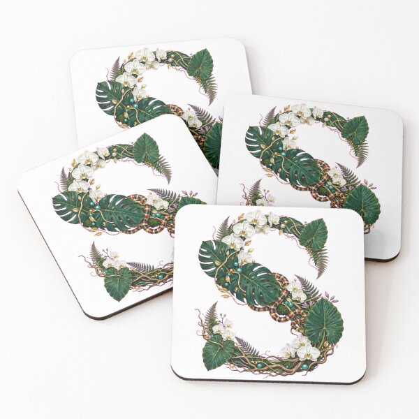 Item preview, Letter S - The Whisper of the Jungle designed and sold by FantasyPearl.