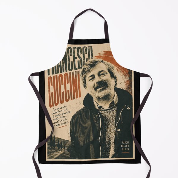 Item preview, Francesco Guccini Vintage Italian Music Portrait – Retro Typography Poster designed and sold by Eddy048.