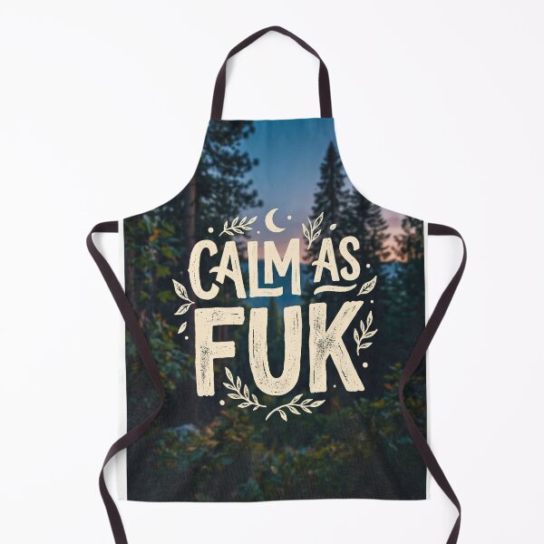 Item preview, Calm As Fuk | Funny Chill & Relaxed Design designed and sold by FitEnvy.