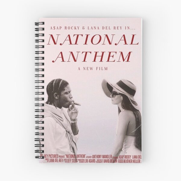 Item preview, lana del rey asap rocky national anthem designed and sold by imamouseduh.