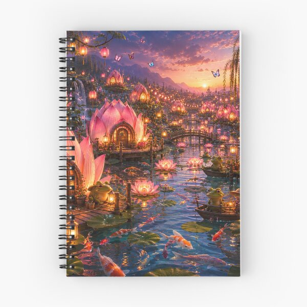 Item preview, Lotus Lantern Fantasy Village designed and sold by Gold&pixels.