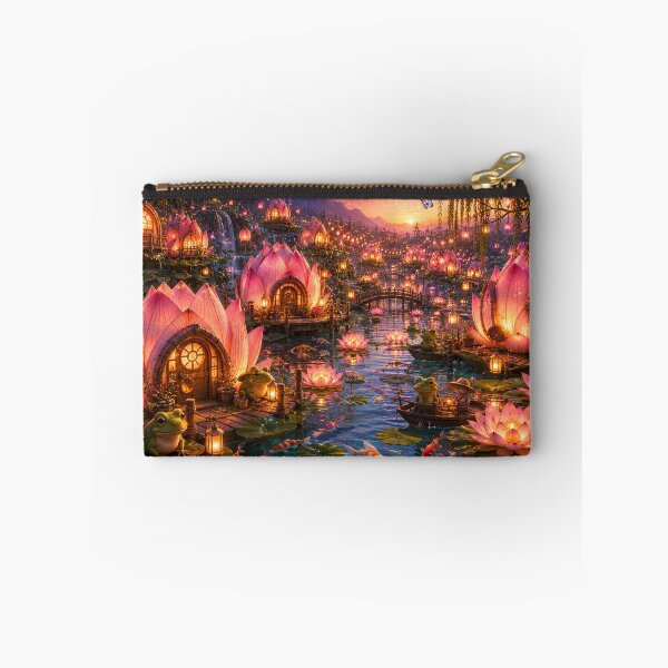 Item preview, Lotus Lantern Fantasy Village designed and sold by Gold&pixels.