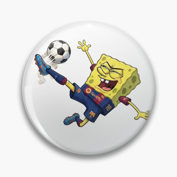 Item preview, Funny Yellow Sponge Soccer Player Number 10 Parody designed and sold by annaarthk.