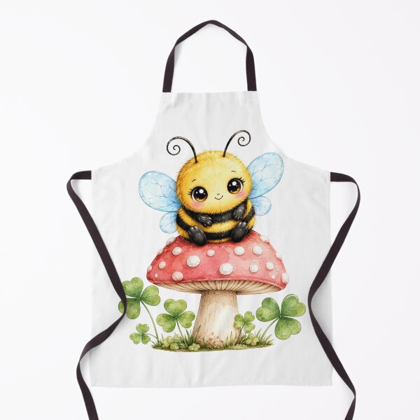 Item preview, Baxter Bumblebee on a Mushroom designed and sold by Curious Frog.