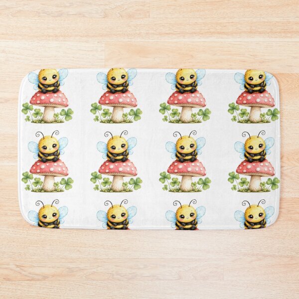 Item preview, Baxter Bumblebee on a Mushroom designed and sold by Curious Frog.