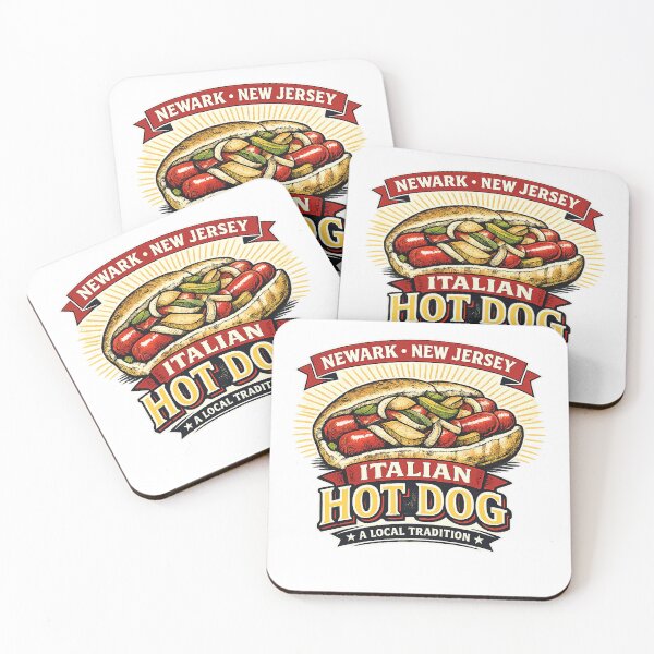 Item preview, Newark-Style Italian Hot Dog – A New Jersey Tradition designed and sold by Past in Threads.