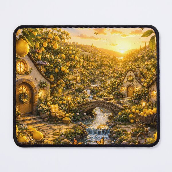 Item preview, Lemon Village Fantasy designed and sold by Gold&pixels.
