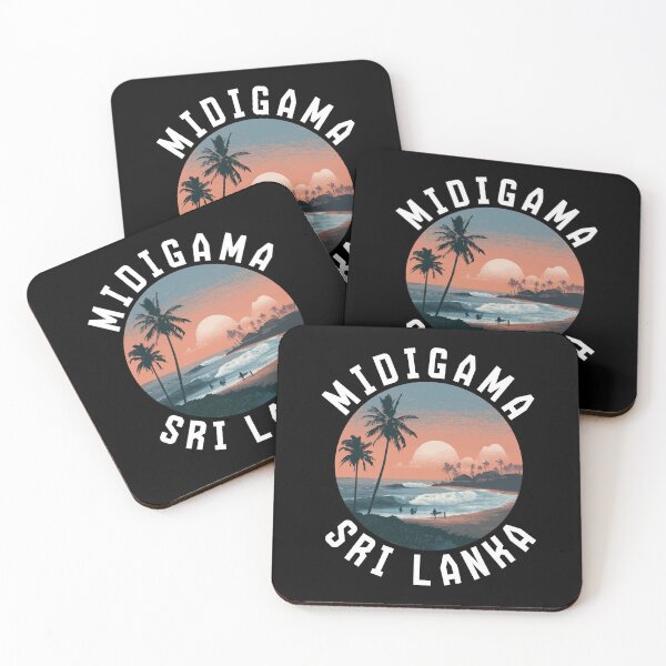 Item preview, Midigama – Sri Lanka (with White Lettering) designed and sold by VelvetRoom.