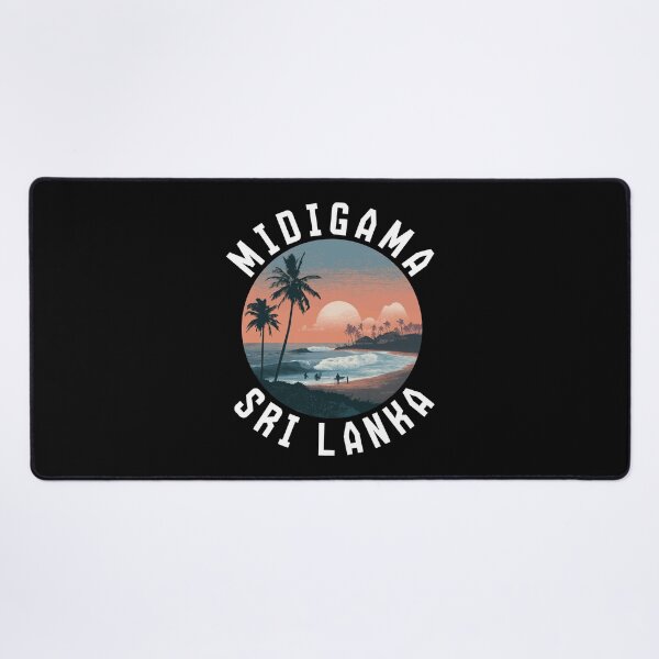Item preview, Midigama – Sri Lanka (with White Lettering) designed and sold by VelvetRoom.