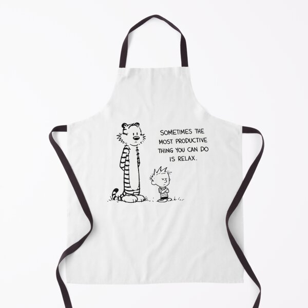 Item preview, Sometimes the Most Productive Thing You Can Do Is Relax | Calvin and Hobbes Inspired Quote designed and sold by boutkhilnl.
