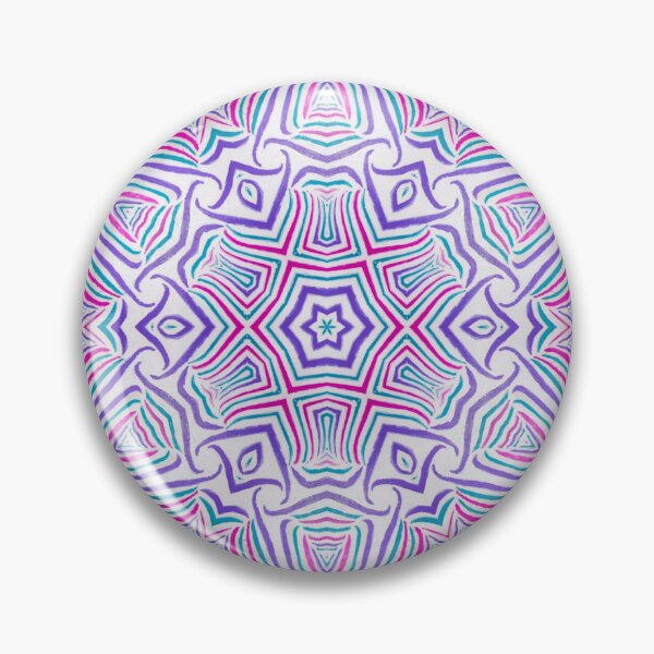 Item preview, Modern Funky Boho Geometric Pattern designed and sold by SCArtAndGames.