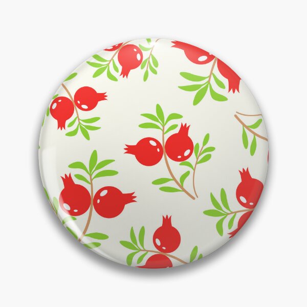 Item preview, August 7th Birth Flower Pomegranate Pattern designed and sold by 366birthflower.