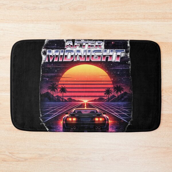 Item preview, Drive After Midnight Retro Synthwave Car Sunset 80s designed and sold by El-kournafi.