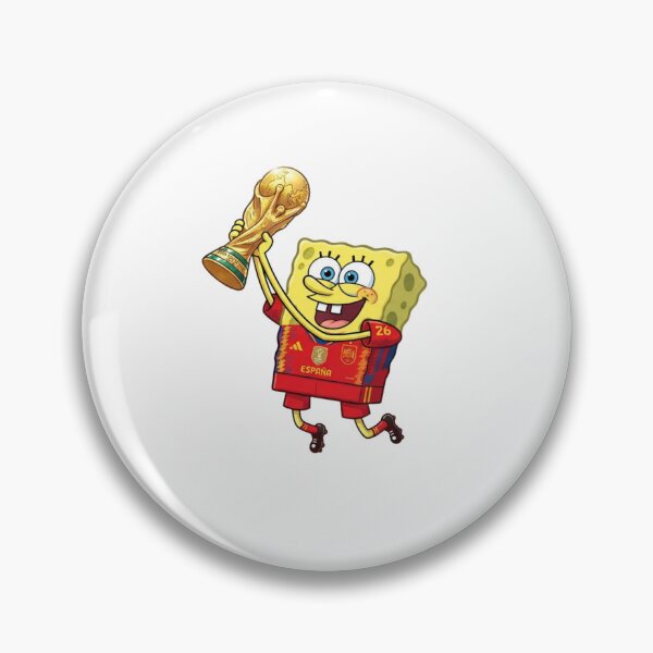 Item preview, Spongebob Spain Soccer Champion World Cup Trophy Winner Artwork designed and sold by annaarthk.