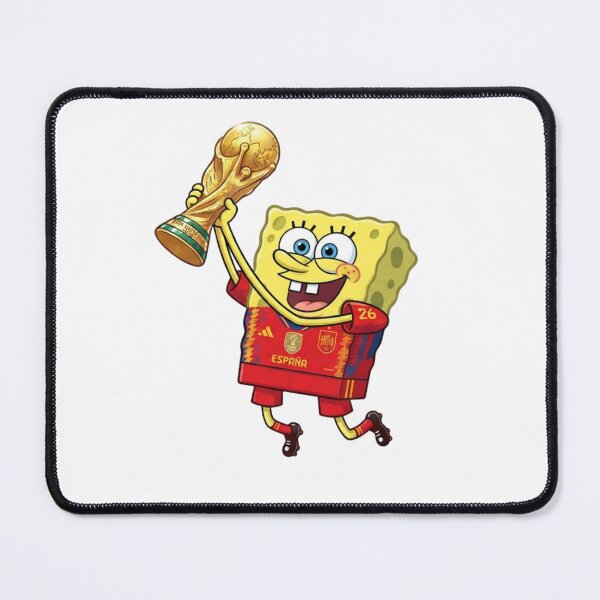 Item preview, Spongebob Spain Soccer Champion World Cup Trophy Winner Artwork designed and sold by annaarthk.