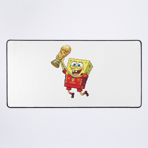 Item preview, Spongebob Spain Soccer Champion World Cup Trophy Winner Artwork designed and sold by annaarthk.