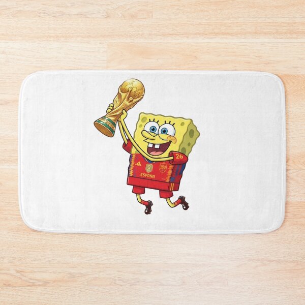 Item preview, Spongebob Spain Soccer Champion World Cup Trophy Winner Artwork designed and sold by annaarthk.