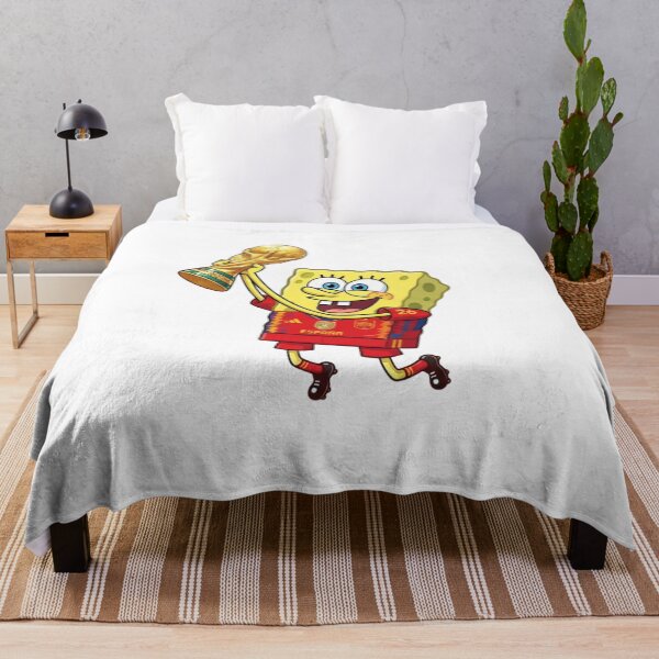 Item preview, Spongebob Spain Soccer Champion World Cup Trophy Winner Artwork designed and sold by annaarthk.