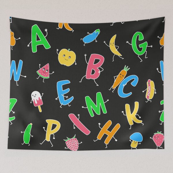 Item preview, Kids Food Alphabet designed and sold by IrynaAlex.