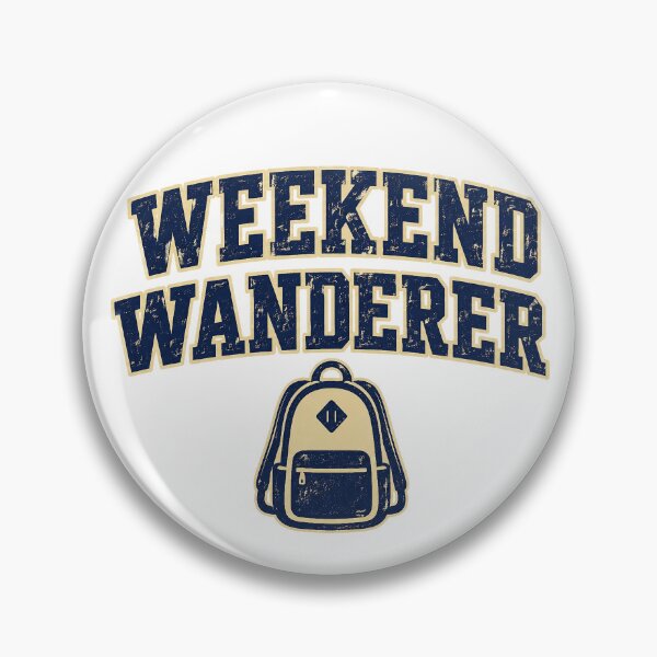 Item preview, Weekend Wanderer – Vintage Travel & Adventure Backpack Design designed and sold by EastEndTownie.