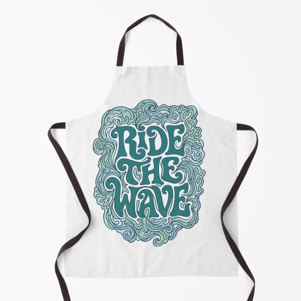 Item preview, Ride The Wave - Coastal Surf Typography designed and sold by Pulpa-grafica.