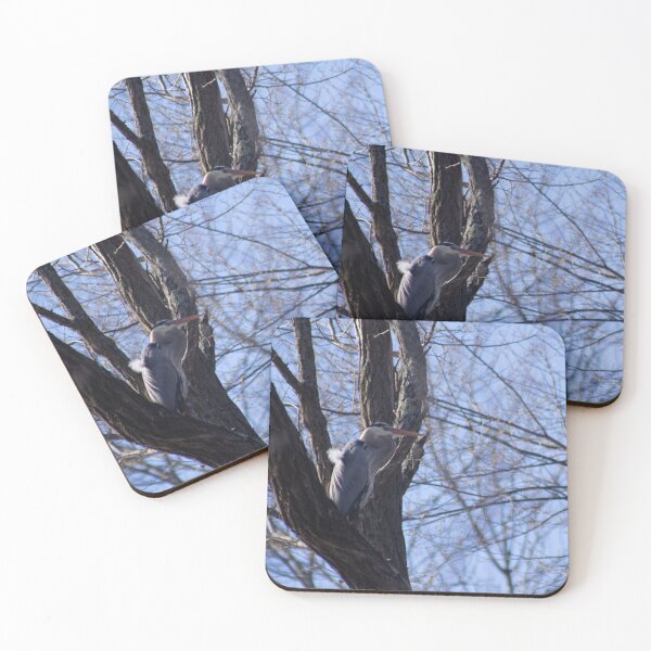 Item preview, Great Blue Heron in Tree designed and sold by Perspective Wings.