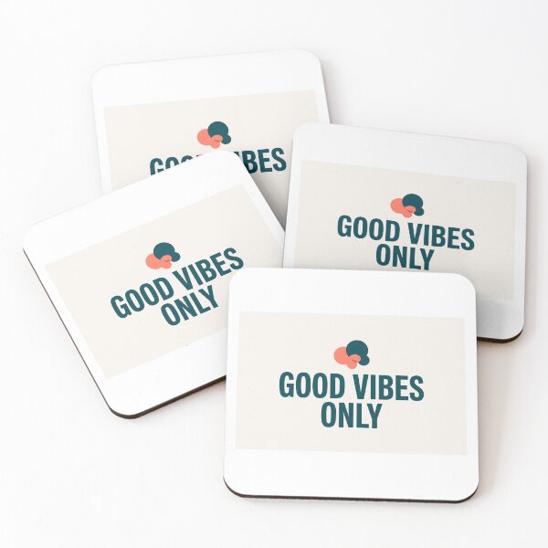 Item preview, Good Vibes Only - Minimal Positive Quote Bubble Design designed and sold by Harvirkaur.